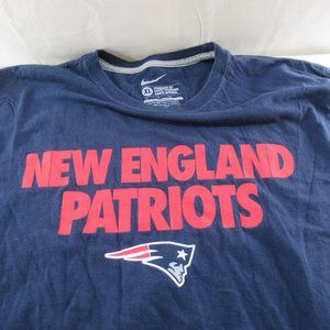 New England Patriots Sweater Adult XL Blue Football Sweatshirt Nike